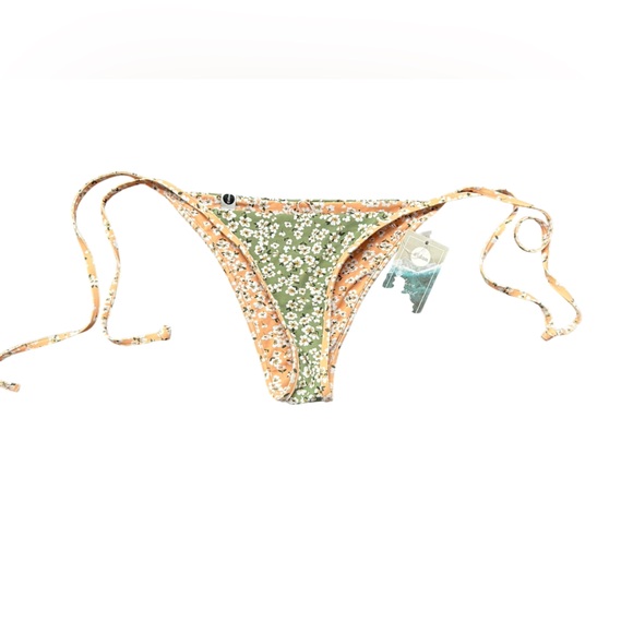 EIDON reversible MOSS NIMA side tie low rise bikini swim side tie XS bottoms NWT - Picture 2 of 10